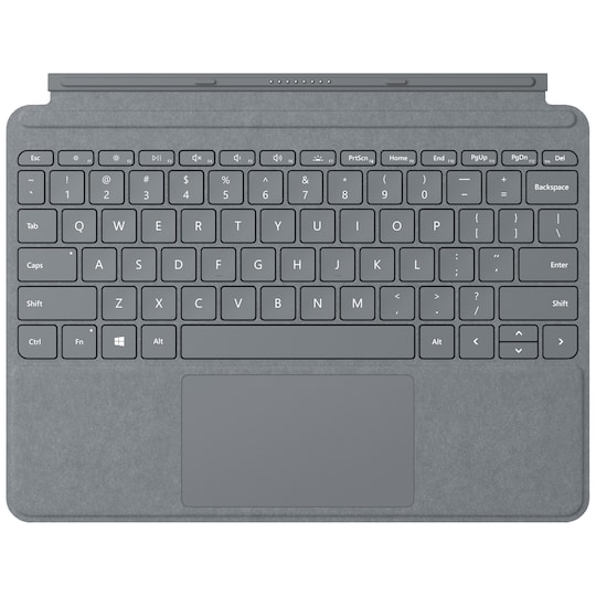 Surface Go Signature Type cover (platingrå)