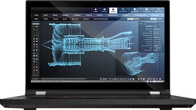 Lenovo ThinkPad P15 Gen1 15,6" bærbar computer i7/16/512 GB (sort)