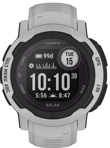 Garmin Instinct 2 Solar udendørsur (grå)