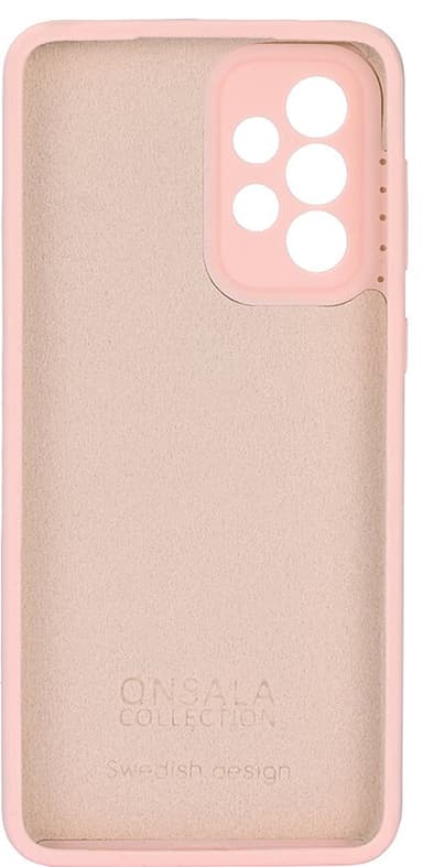 Onsala Silicone cover til Samsung Galaxy A03 (Chalk Pink)