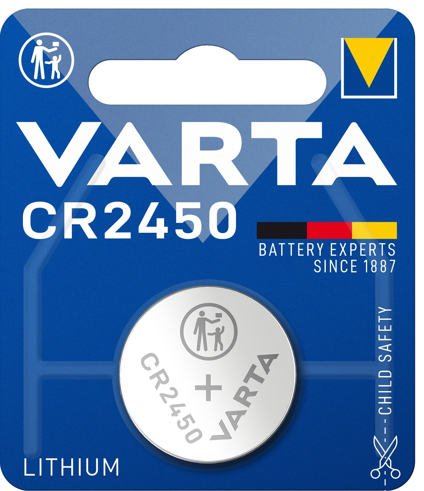 Varta CR 2450-batteri (1 stk.) thumbnail