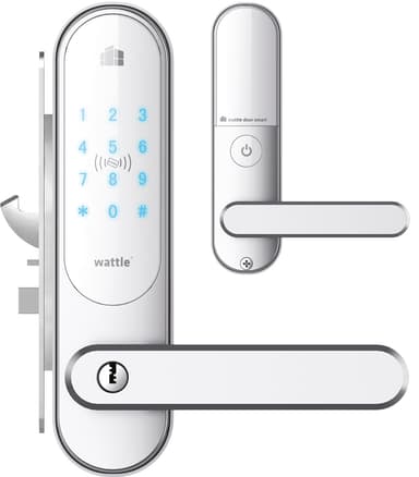 Wattle Smart dørlås WH (hvid)