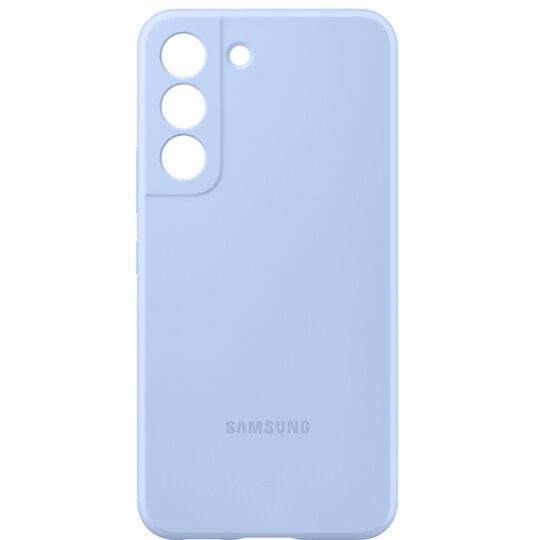Samsung S22 silikonecover (sky blue)