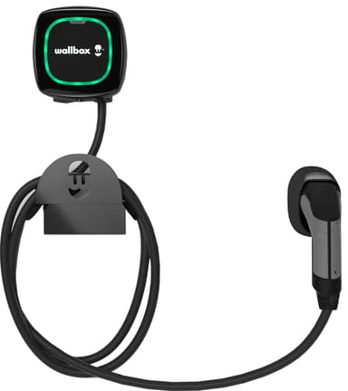 Wallbox Pulsar Plus Smart biloplader 5 m Type 2 (sort)