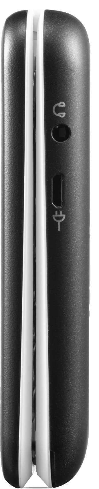 Doro 6821 mobiltelefon (sort/hvid)