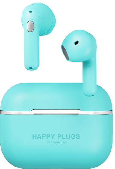 Happy Plugs Hope true wireless in-ear headphones (turquoise)