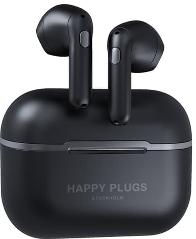 Happy Plugs Hope true wireless in-ear høretelefoner (sort)