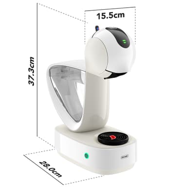 Nescafe Dolce Gusto Infinissima Touch kapselmaskine EDG268W (hvid)