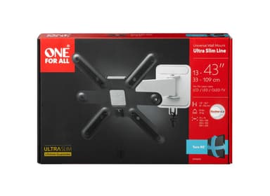 ONE For ALL Vægmontering, WM 6242, 13-43 ", drejning, maksimal vægt (kapacitet) 25 kg