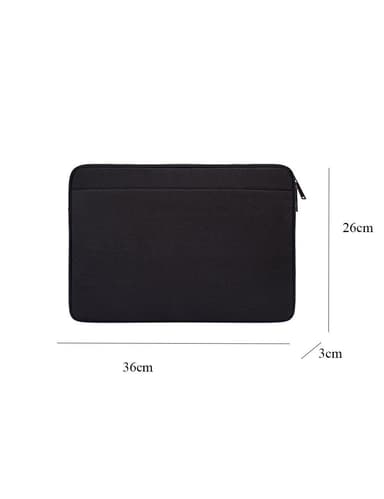 Laptop taske Oxford stof Sort 13,3 "