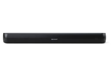 Sharp HT-SB107 2.0 Compact Soundbar til TV op til 32", HDMI ARC/CEC, Aux-in, Optisk, Bluetooth, 65cm, Gloss Black