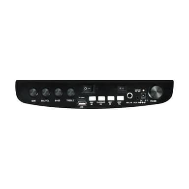 N-Gear Bluetooth-højttaler Flash 1210 Bluetooth, bærbar, trådløs forbindelse, sort