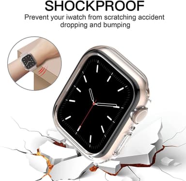 INF Apple Watch 7/8 shell PC Transparent (45 mm)