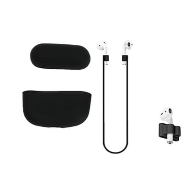 sektor smerte afregning Apple AirPods Pro 3 -etui Silikone Sort | Elgiganten