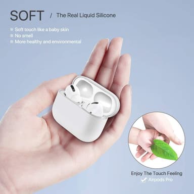 Airpods Pro 3 etui silikone hvid