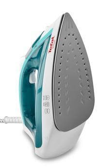 TEFAL Dampstrygejern FV1710 Dampstrygejern, 1800 W, Vandtankkapacitet 200 ml, Kontinuerlig damp 24 g/min, Dampboost ydeevne 80 g/min, Hvid/grøn