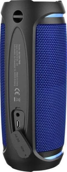 højttaler BX-520 TWS Bluetooth AUX 19 cm blå