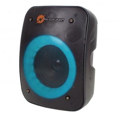 N-Gear bærbar Bluetooth-højttaler LGP4Studio 30 W, Bluetooth, bærbar, trådløs forbindelse, sort