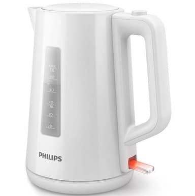 Philips Kedel Series 3000 HD9318/00 Elektrisk, 2200 W, 1,7 L, plastik, 360° rotationsbase, hvid