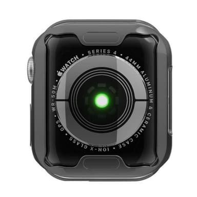 Apple Watch 7 etui med skærmbeskytter 41 mm TPU Sort