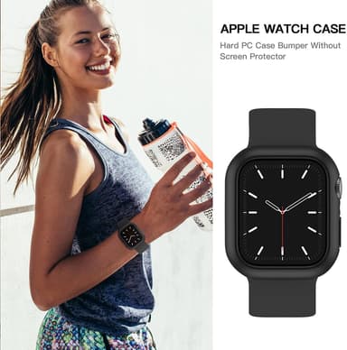 Apple Watch 7 urkasse sort (41 mm)