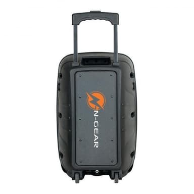 N-Gear Bluetooth-højttaler Flash 1210 Bluetooth, bærbar, trådløs forbindelse, sort