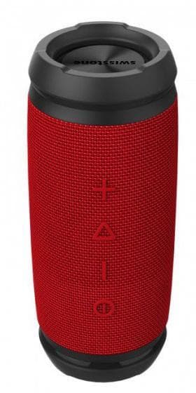 højttaler BX-320 TWS Bluetooth AUX 16 cm rød