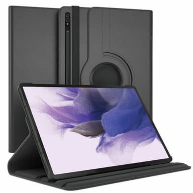 360 drejelig cover Samsung Galaxy Tab S7 FE - Sort