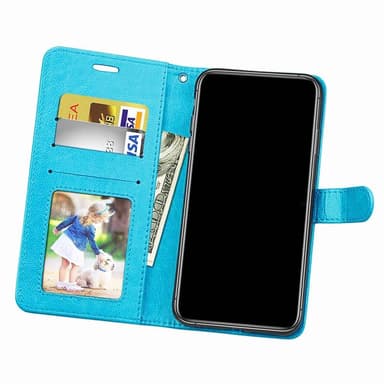 Wallet cover 3-kort Sony Xperia XZ3 - Lyseblå