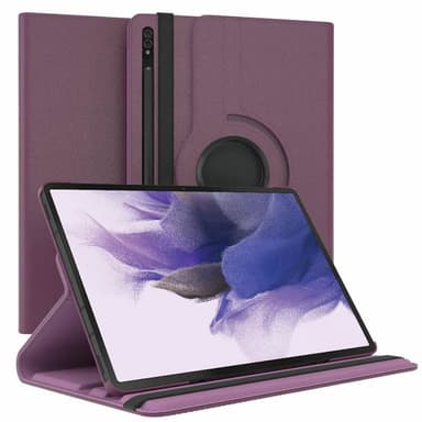 360 drejelig cover Samsung Galaxy Tab S7 FE - Lilla