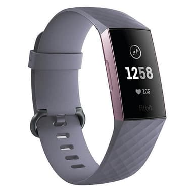 Sport Armbånd til Fitbit Charge 3 - Lillagrå