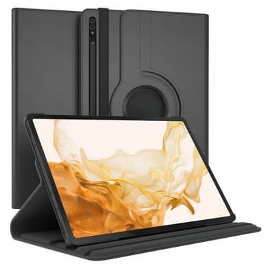 360 drejelig cover Samsung Galaxy Tab S8 11.0 - Sort