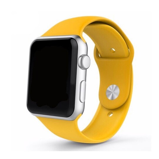Sport Armbånd Apple Watch 7 (45mm) - Matt gul