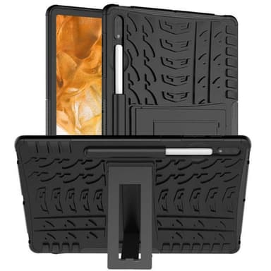 Stødbestandigt cover med stativ Samsung Galaxy Tab S8 11.0 - Sort
