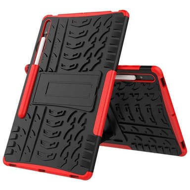 Stødbestandigt cover med stativ Samsung Galaxy Tab S8 11.0 - Rød