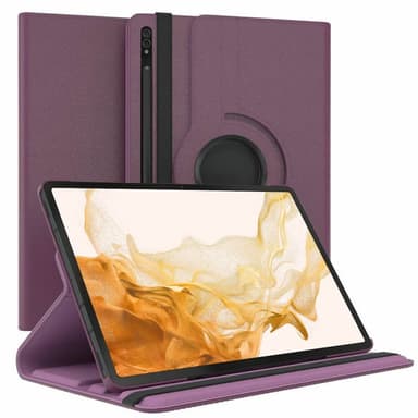 360 drejelig cover Samsung Galaxy Tab S8 11.0 - Lilla