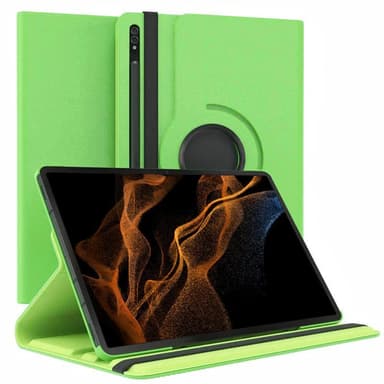 360 drejelig cover Samsung Galaxy Tab S8 Ultra 14.6 - Grøn