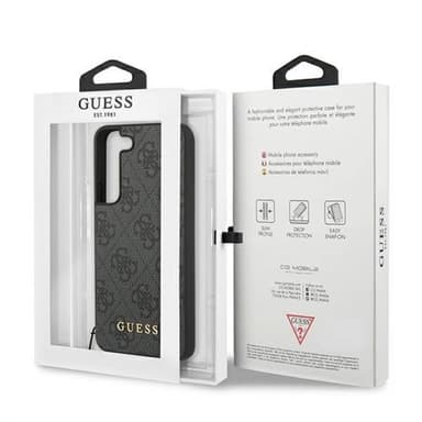 Guess 4G Charms Collection cover Samsung Galaxy S22 - Grå