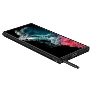 Spigen Rugged Armor cover Samsung Galaxy S22 Ultra - Sort