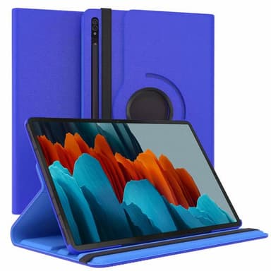 360 drejelig cover Samsung Galaxy Tab S7 - Mørkeblå