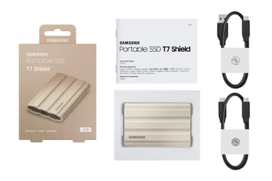 T7 Shield 2TB Sand