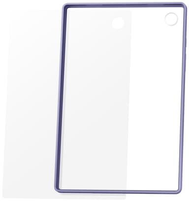 Samsung Galaxy Tab A8 Clear Edge cover (lavender)