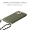 SKALO iPhone 13 Pro Max Mobilkrave Cover - Mørkegrøn