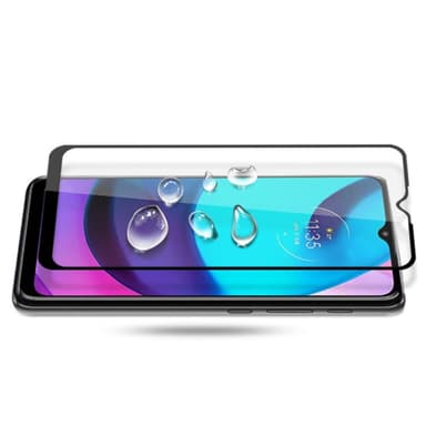 SKALO Moto E20 FULL-FIT Hærdet Glas Skærmbeskyttelse