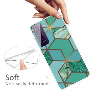 SKALO Samsung S21 FE Marmor TPU-cover - #6