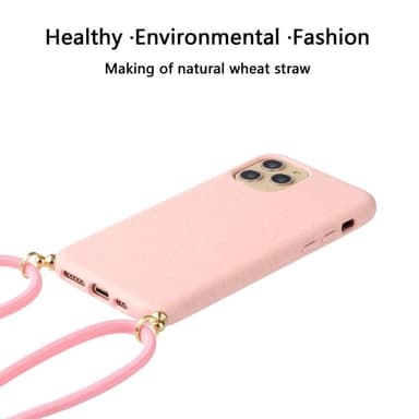 SKALO iPhone 13 Pro Mobilkrave Cover - Pink