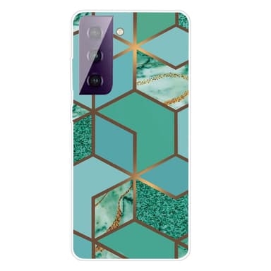 SKALO Samsung S21 FE Marmor TPU-cover - #6