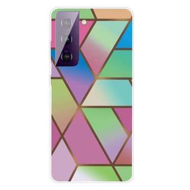 SKALO Samsung S21 FE Marmor TPU-cover - #7