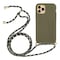 SKALO iPhone 13 Pro Mobilkrave Cover - Mørkegrøn