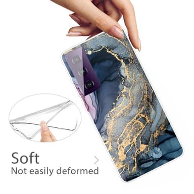 SKALO Samsung S21 FE Marmor TPU-cover - #2